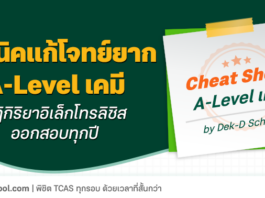 เทคนิคแก้โจทย์ยาก ไฟฟ้าเคมี - ปฏิกิริยาอิเล็กโทรลิซิส